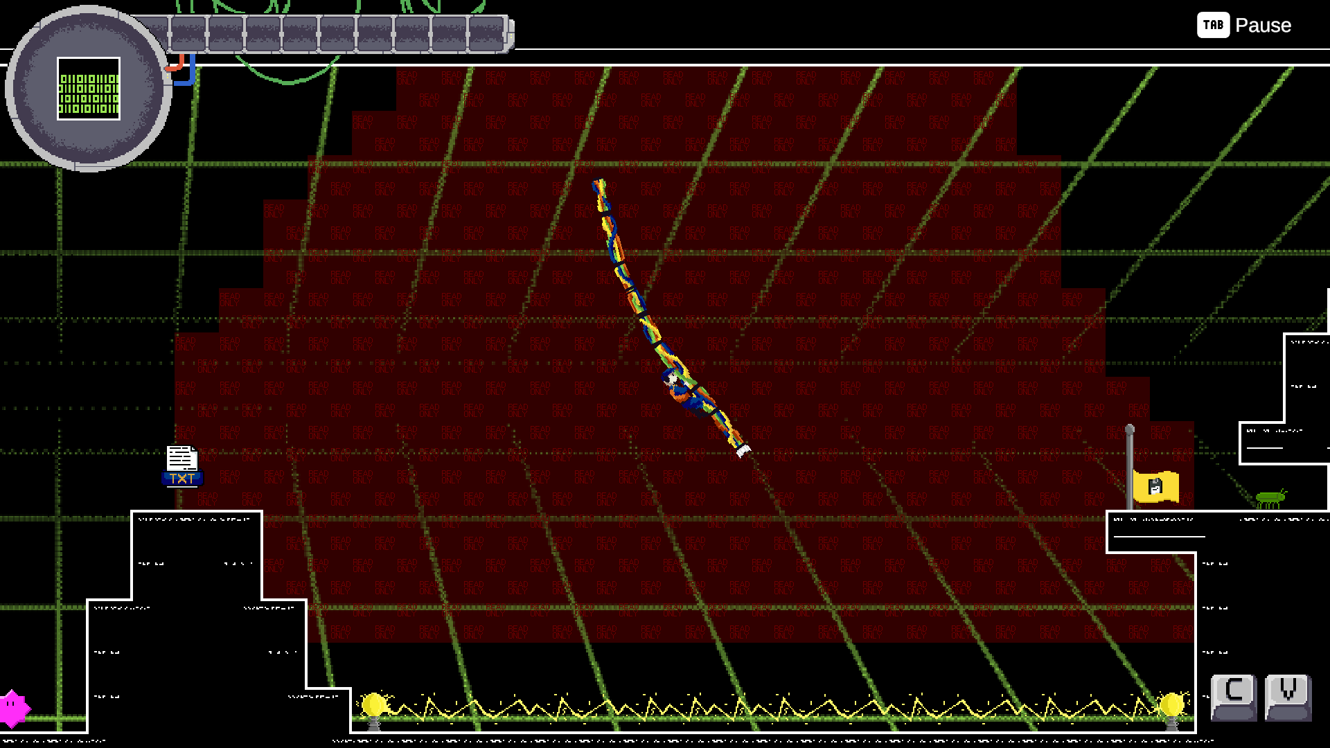 CTRL-V level screenshot